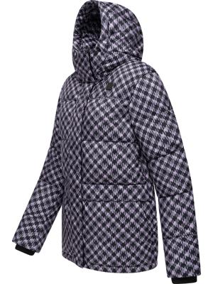 Wasserdichte Jacke mit angesagtem Hahnentritt Muster "Wikesh Print"