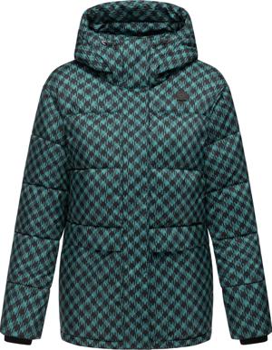 Jacke mit angesagtem Hahnentritt Muster "Wikesh Print"