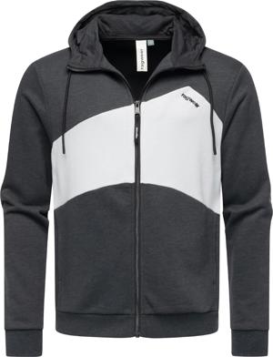 Sweatjacke im Colourblocking-Look "Wilso"