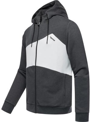 Sweatjacke im Colourblocking-Look "Wilso"