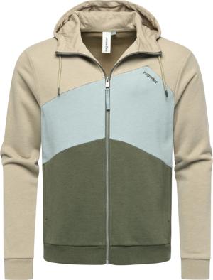 Sweatjacke im Colourblocking-Look "Wilso"