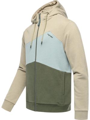 Sweatjacke im Colourblocking-Look "Wilso"