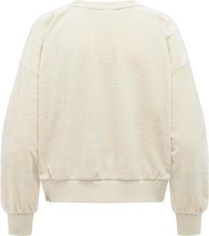 oversized Sweatshirt aus Samt "Wuss Embossed"