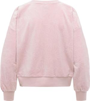 oversized Sweatshirt aus Samt "Wuss Embossed"