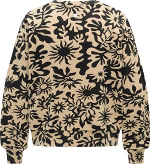 oversized Sweatshirt mit Allover-Print "Wuss Print"