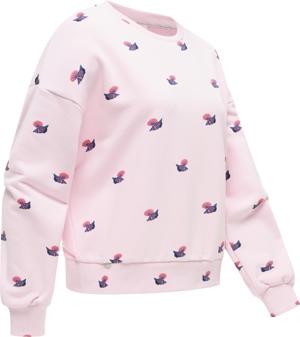 oversized Sweatshirt mit Allover-Print "Wuss Shells"