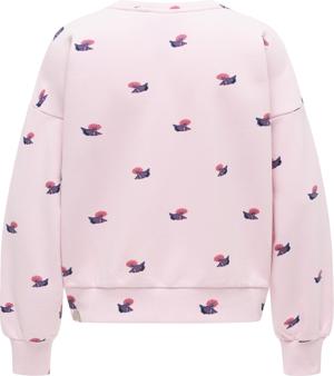 oversized Sweatshirt mit Allover-Print "Wuss Shells"