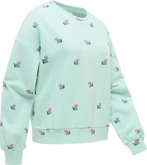 oversized Sweatshirt mit Allover-Print "Wuss Shells"