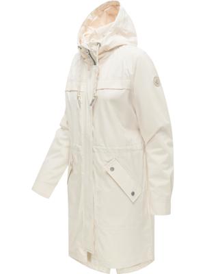 Wasserdichte Übergangsjacke mit verstellbarer Kapuze "Ximenna"