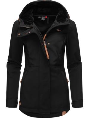 Winter Softshell-Jacke mit Kapuze "Yba"