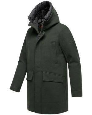 Wintermantel in Wollmantel-Optik mit Brusttaschen "Fenroos XX"