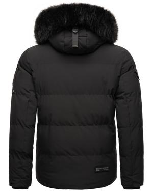 Winter Steppjacke mit abnehmbarer Kunstfell-Kapuze "Halvaar"