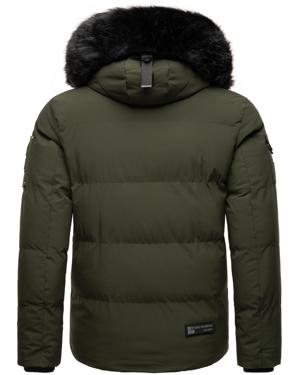 Winter Steppjacke mit abnehmbarer Kunstfell-Kapuze "Halvaar"