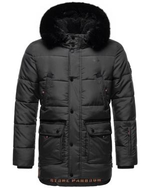 Winter Steppjacke mit abnehmbarer Kapuze "Mironoo"