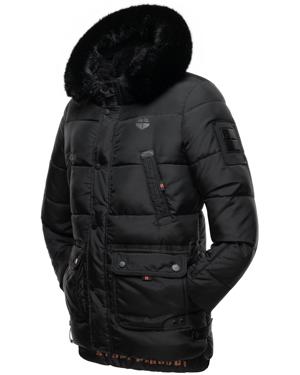 Winter Steppjacke mit abnehmbarer Kapuze "Mironoo"