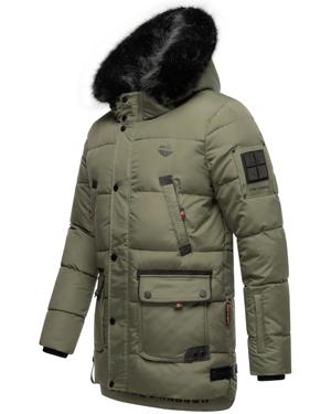 Winter Steppjacke mit abnehmbarer Kapuze "Mironoo"