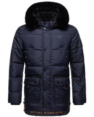 Winter Steppjacke mit abnehmbarer Kapuze "Mironoo"