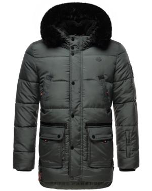 Winter Steppjacke mit abnehmbarer Kapuze "Mironoo"