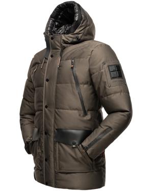 Kurzer Winterparka mit Kapuze "Mitjaa"