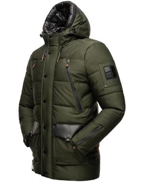 Kurzer Winterparka mit Kapuze "Mitjaa"