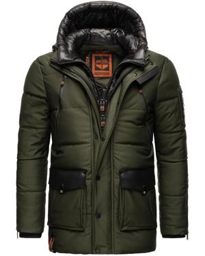 Kurzer Winterparka mit Kapuze "Mitjaa"