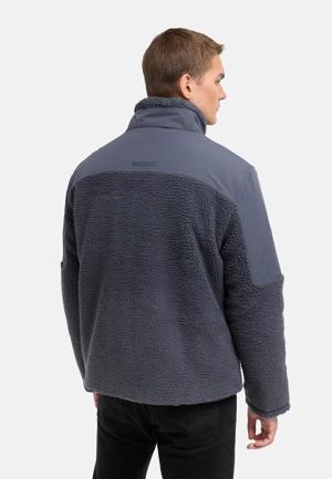 Materialmix Jacke mit Teddyfleece "Riveen XX"
