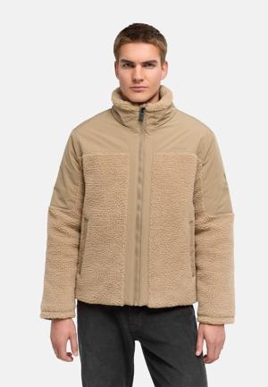 Materialmix Jacke mit Teddyfleece "Riveen XX"