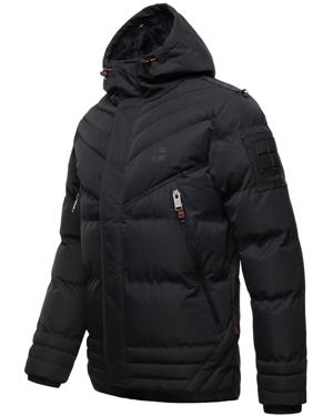 Winter Steppjacke mit abnehmbarer Kunstfell-Kapuze "Romaan"