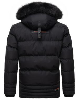 Winter Steppjacke mit abnehmbarer Kunstfell-Kapuze "Romaan"