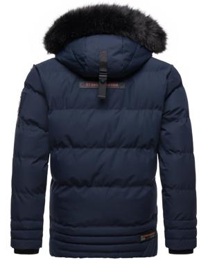 Winter Steppjacke mit abnehmbarer Kunstfell-Kapuze "Romaan"