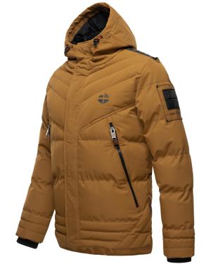 Winter Steppjacke mit abnehmbarer Kunstfell-Kapuze "Romaan"