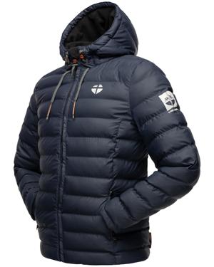 Gefütterte Winter Steppjacke mit Kapuze "Zaharoo"