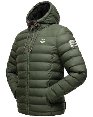 Gefütterte Winter Steppjacke mit Kapuze "Zaharoo"