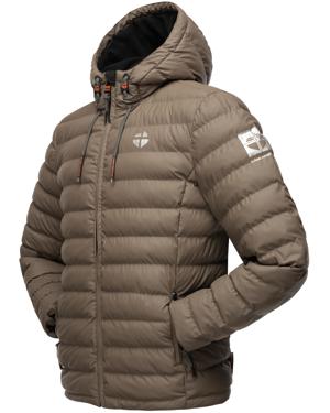 Gefütterte Winter Steppjacke mit Kapuze "Zaharoo"