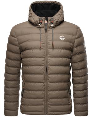 Gefütterte Winter Steppjacke mit Kapuze "Zaharoo"