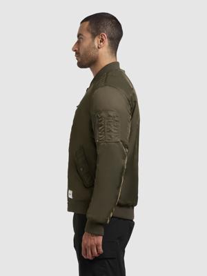 Matt glänzende Bomberjacke "Adon"