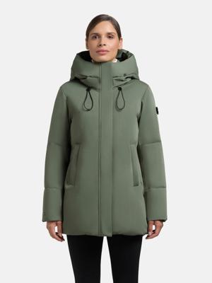 Winter Kurzmantel mit innenliegenden Rucksack-Trägern "Allap"