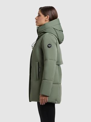Winter Kurzmantel mit innenliegenden Rucksack-Trägern "Allap"
