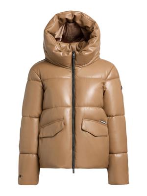 Winter Steppjacke in Lederoptik "Aurora"
