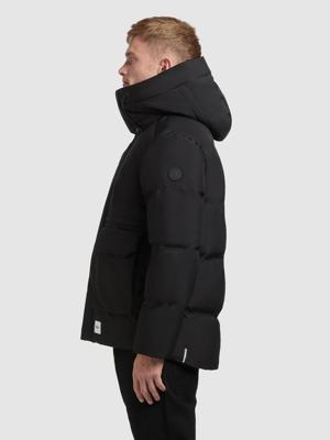 Winterjacke mit Kapuze und gesteppten Ärmeln "Dave"