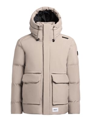 Winterjacke mit Kapuze und gesteppten Ärmeln "Dave"