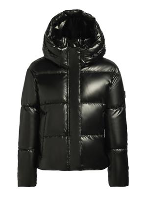 Glänzende kurze Winter Steppjacke "Devina Shiny-YM"