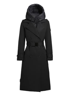 Warmer Trenchcoat mit abnehmbaren Kragen "Elena-YM"