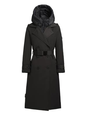 Warmer Trenchcoat mit abnehmbaren Kragen "Elena-YM"