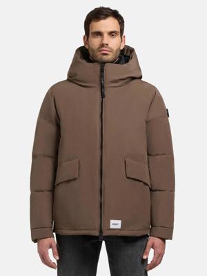 Winterjacke mit Kapuze und gesteppten Ärmeln "Gero"