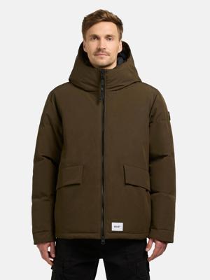 Winterjacke mit Kapuze und gesteppten Ärmeln "Gero"