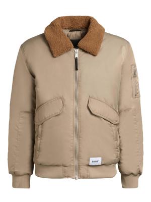 Warme Bomberjacke mit abnehmbarem Kunstpelz-Besatz "Ground"