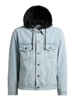 Jeansjacke mit abnehmbarer Sweat-Kapuze "Jokin"