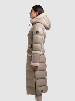 Wintermantel mit Plüschelementen "Julita2"