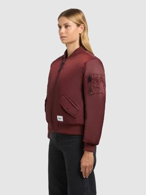 Seidig glänzende Bomberjacke "Kasia"